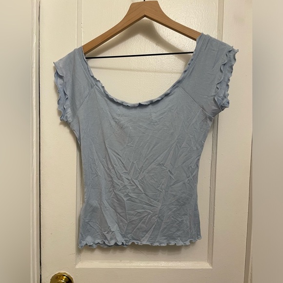 NEW Urban Outfitters|| Kimchi Blue Angelica Graphic Baby Tee Size Large - Picture 6 of 7